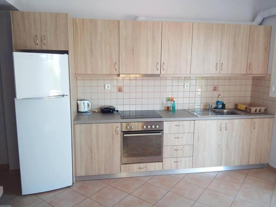 Alkioni Sea View Apartment Zekros Exterior photo